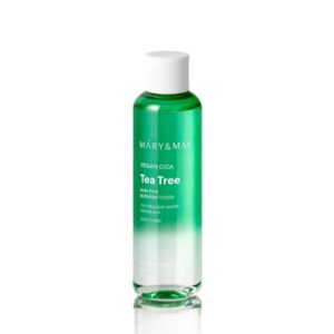 Тонер для лица Mary&May Vegan CICA Tea Tree AHA PHA Blemish Toner, 200 мл