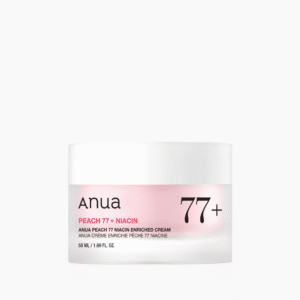 Anua Peach 77 Niatsiiniga rikastatud kreem