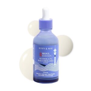 Ретиноловая сыворотка для лица Mary&May Retinol 0.1% Bakuchiol CICA Serum, 80 мл