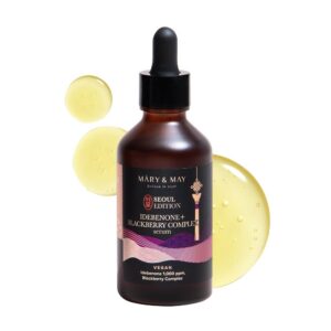 Антивозрастная сыворотка для лица Mary&May Idebenone + Blackberry Complex Serum, 80 мл