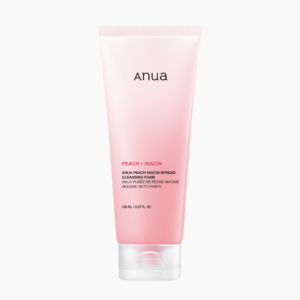 Anua Peach Niacin Spread Cleansing Foam