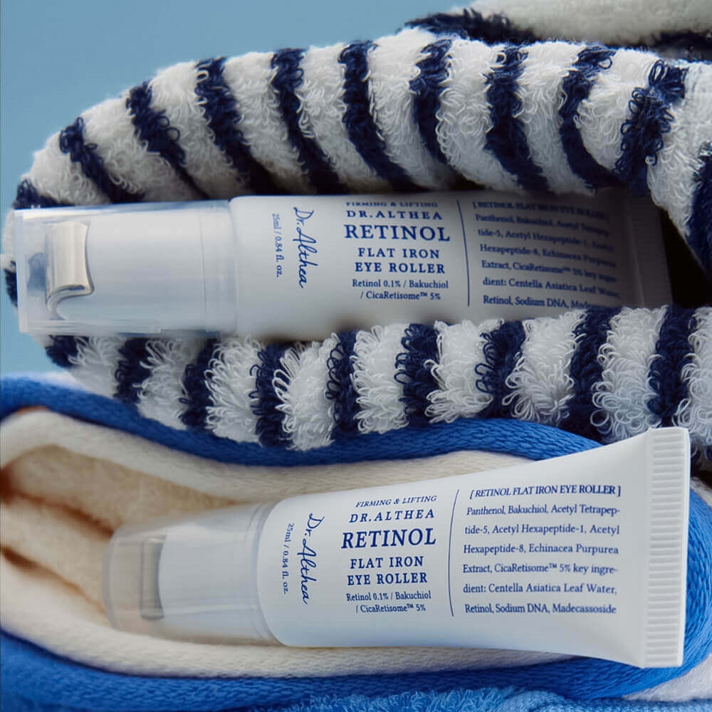 Сыворотка для век Dr. Althea Retinol Flat Iron Eye Roller, корейская косметика в Таллинне.
