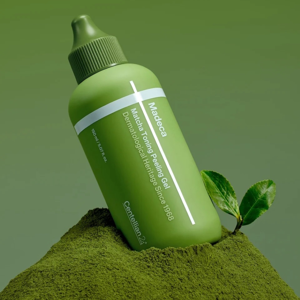 Корейский пилинг-гель Centellian24 Madeca Matcha в пудре чая матча